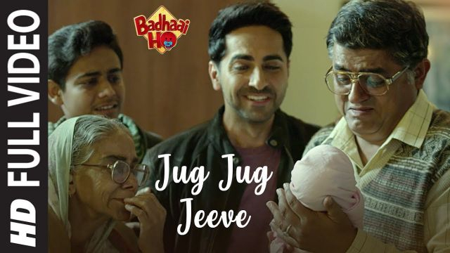 Badhaai Ho: Jug Jug Jeeve Full  Video | Ayushmann Khurrana, Sanya Malhotra | Shubha Mudgal