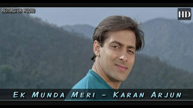 Ek Munda Meri Umar Da - Karan Arjun (1995) Full Video Song *HD*