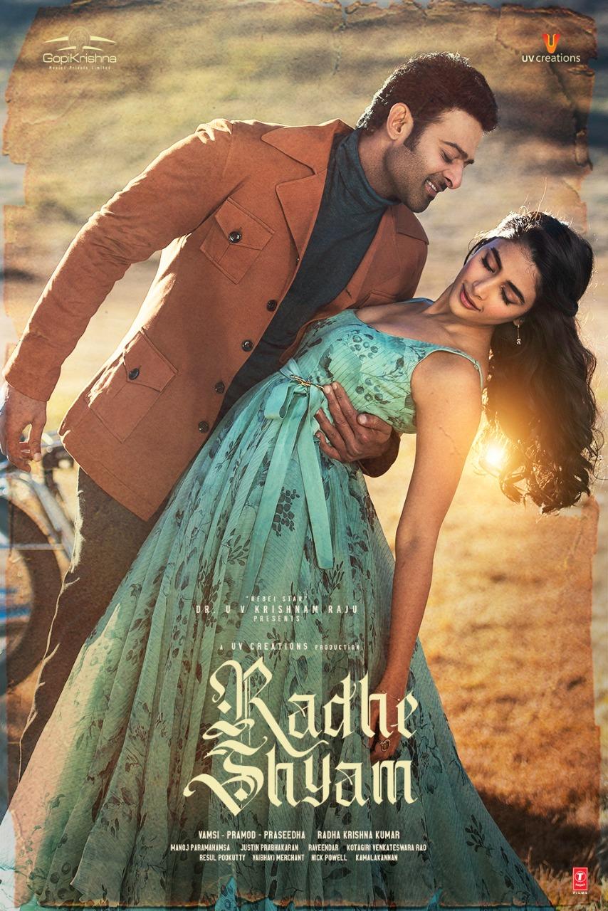 Radhe Shyam Release Hindi | Prabhas | Pooja Hegde | Radha Krishna Kumar | Bhushan K